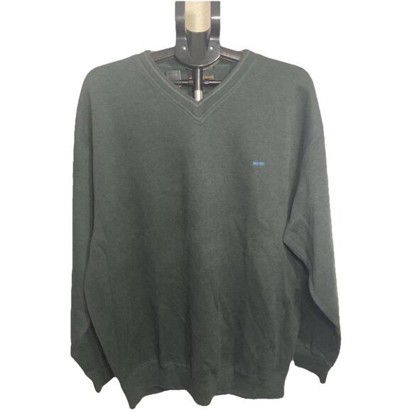Alexander Julian Other - NWT Alexander Julian Colours Green‎ Sweatshirt Size L 100% Cotton